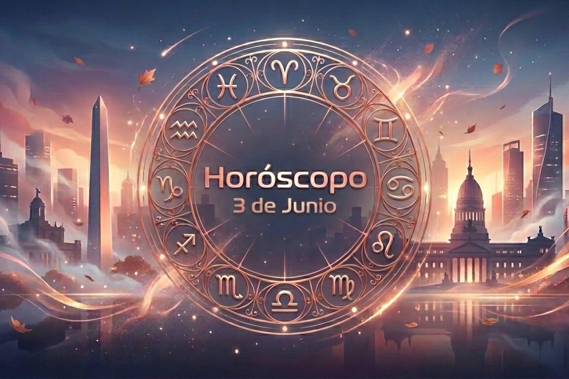 Horóscopo para hoy,  miércoles 3 de junio 2026: las predicciones para los 12 signos zodiacales avellaneda